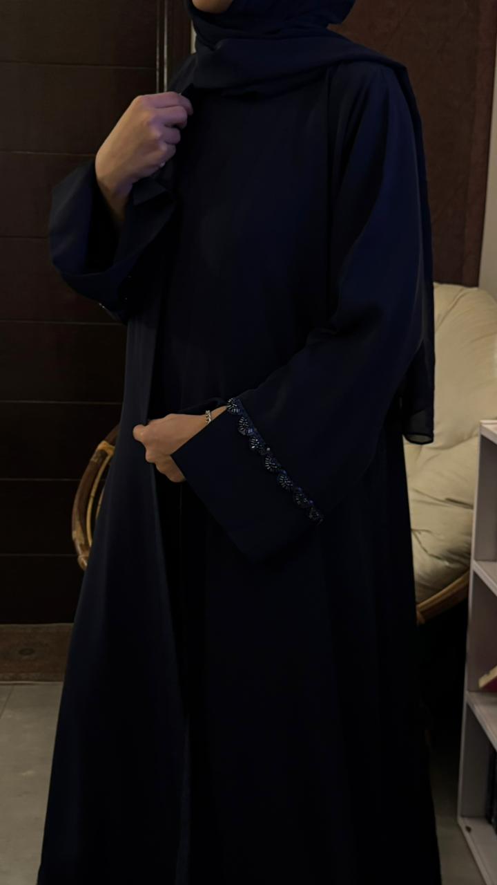 Sapphire Noir Abaya