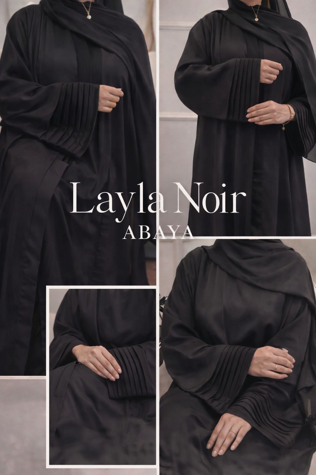 Layla Noir Abaya