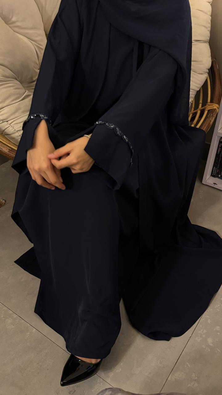 Sapphire Noir Abaya