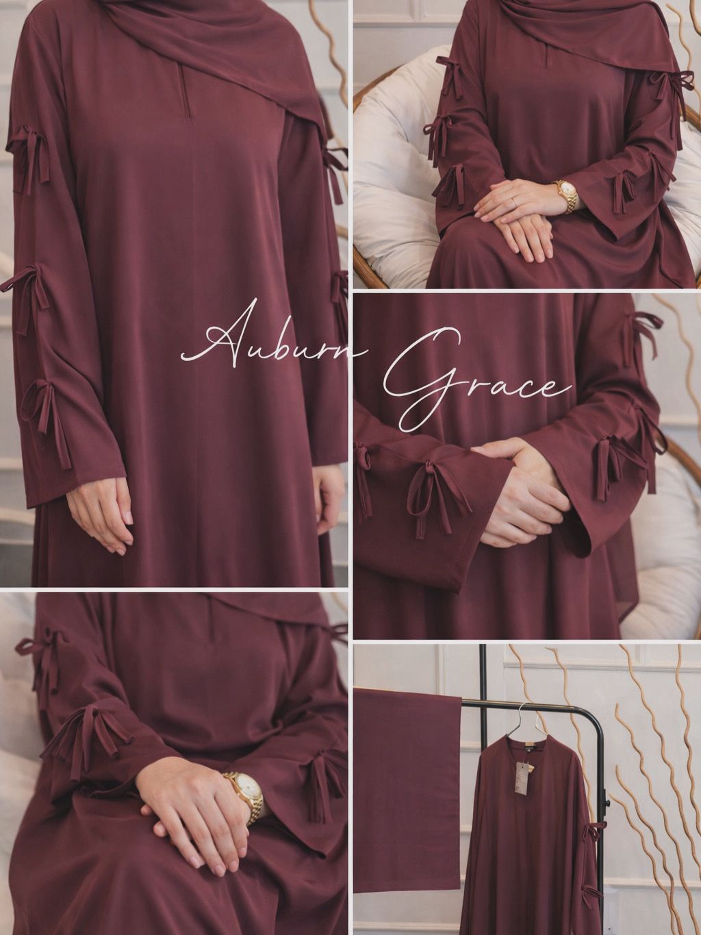 Auburn Grace Abaya
