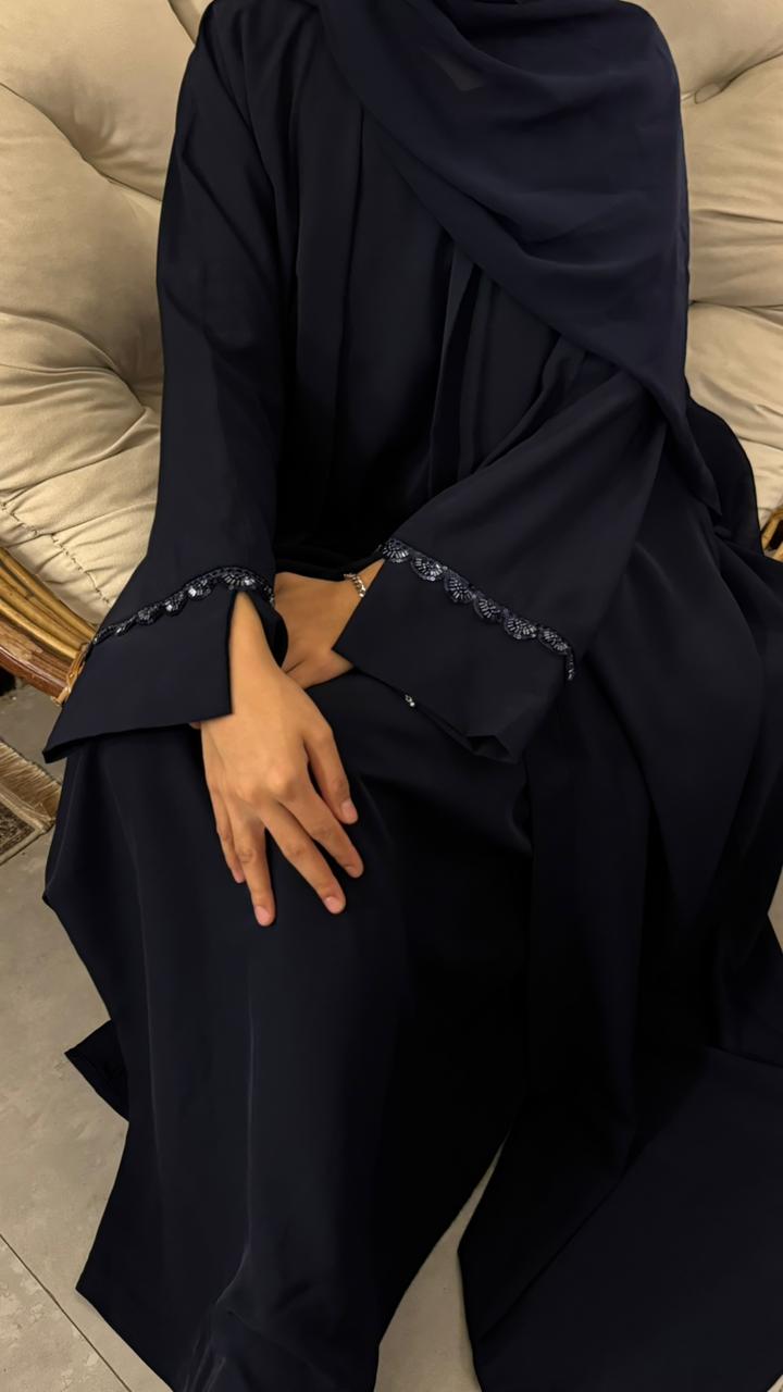 Sapphire Noir Abaya