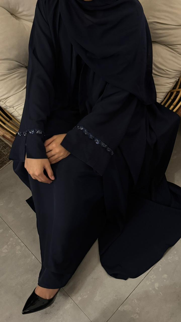 Sapphire Noir Abaya