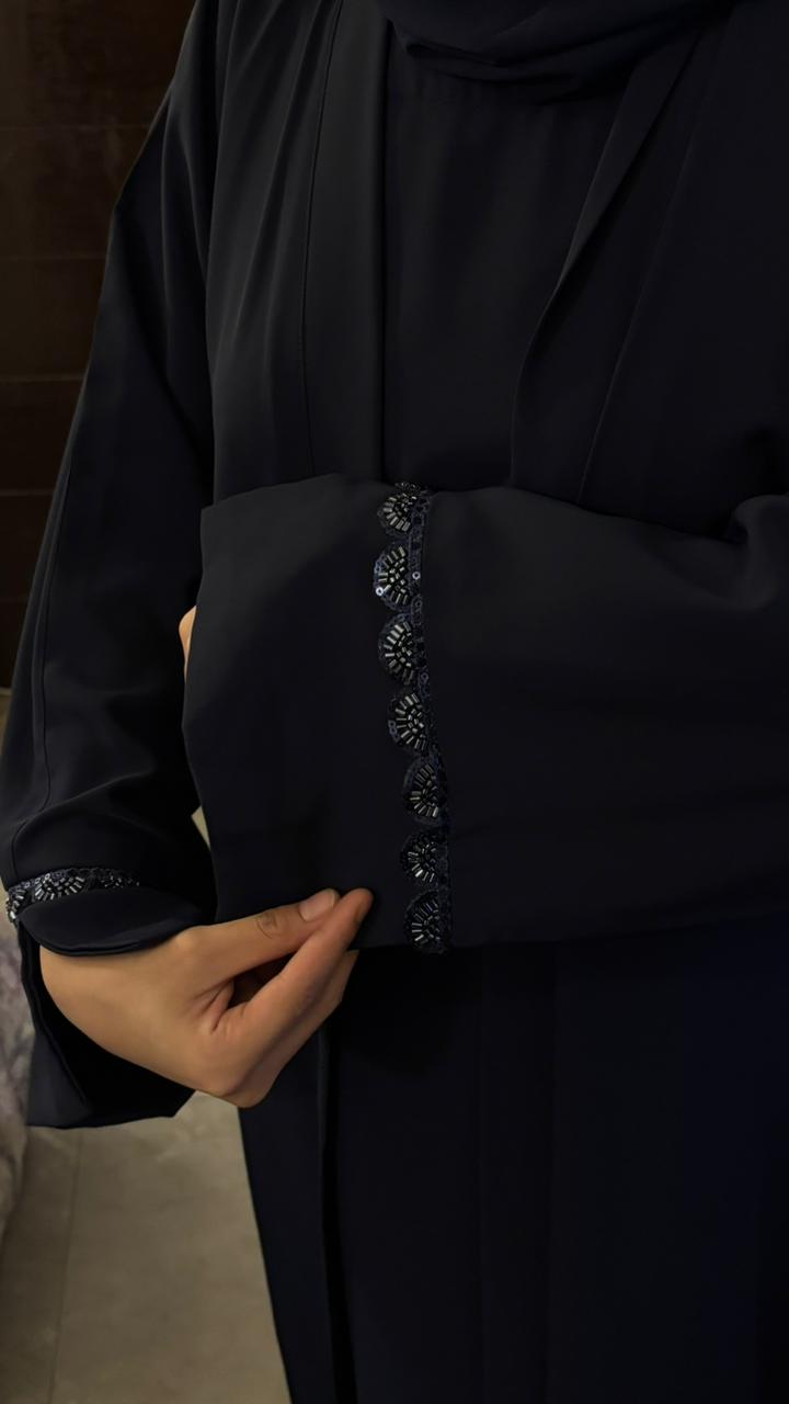 Sapphire Noir Abaya